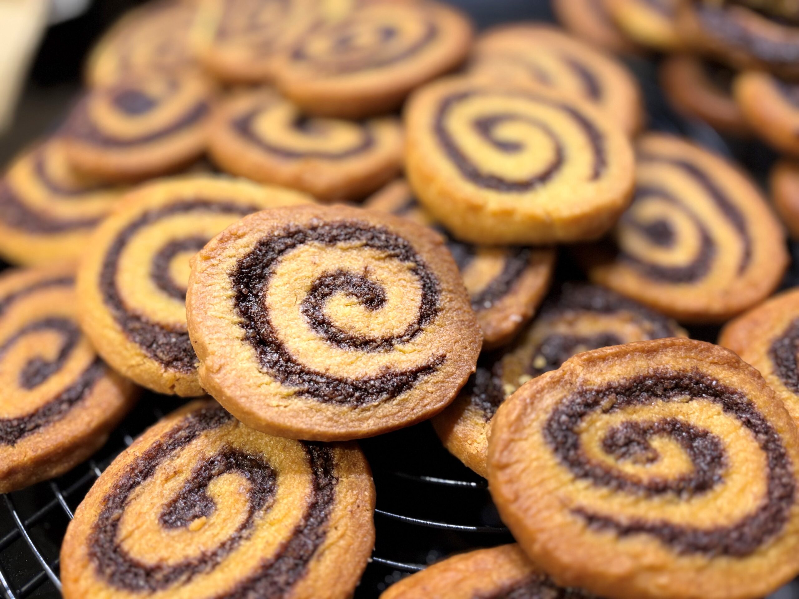 Cinnamon roll biscuits