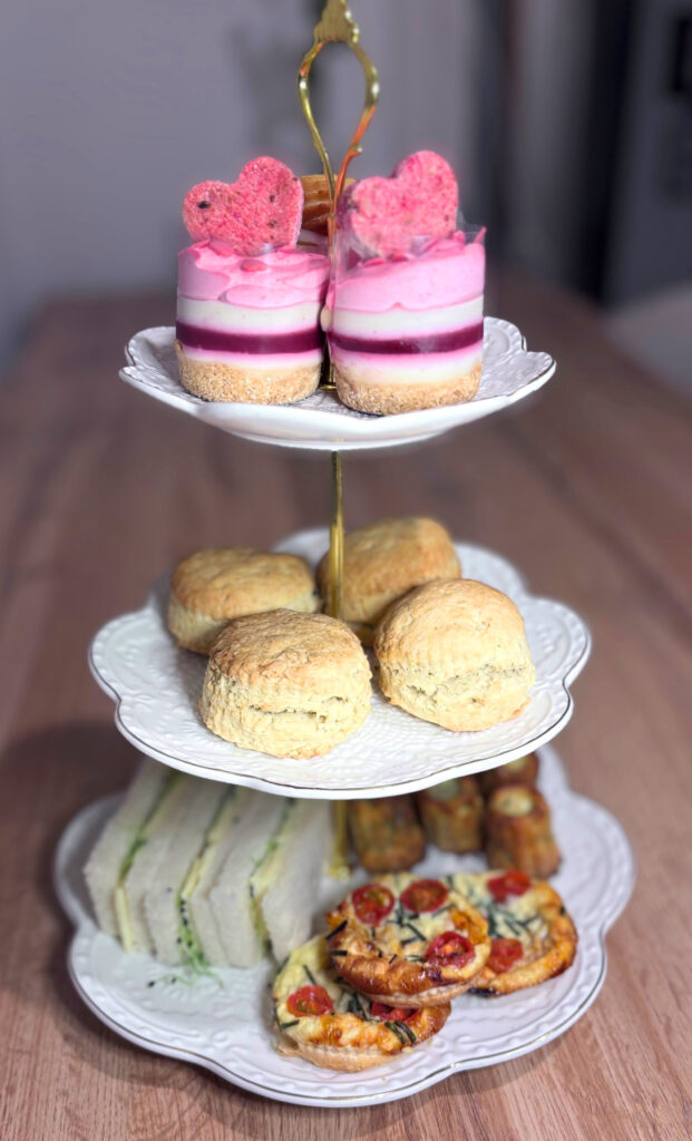 Afternoon tea vegetarian