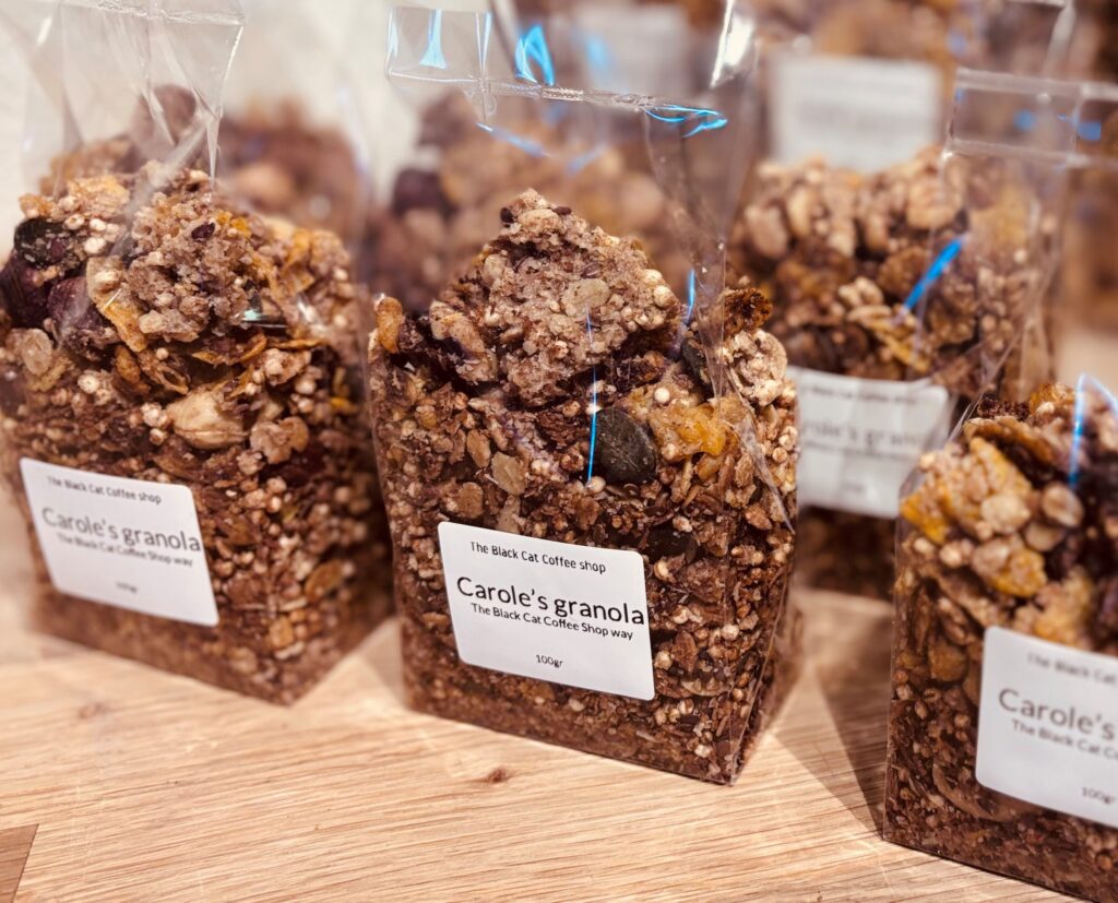 Carole's granola, The Black Cat way