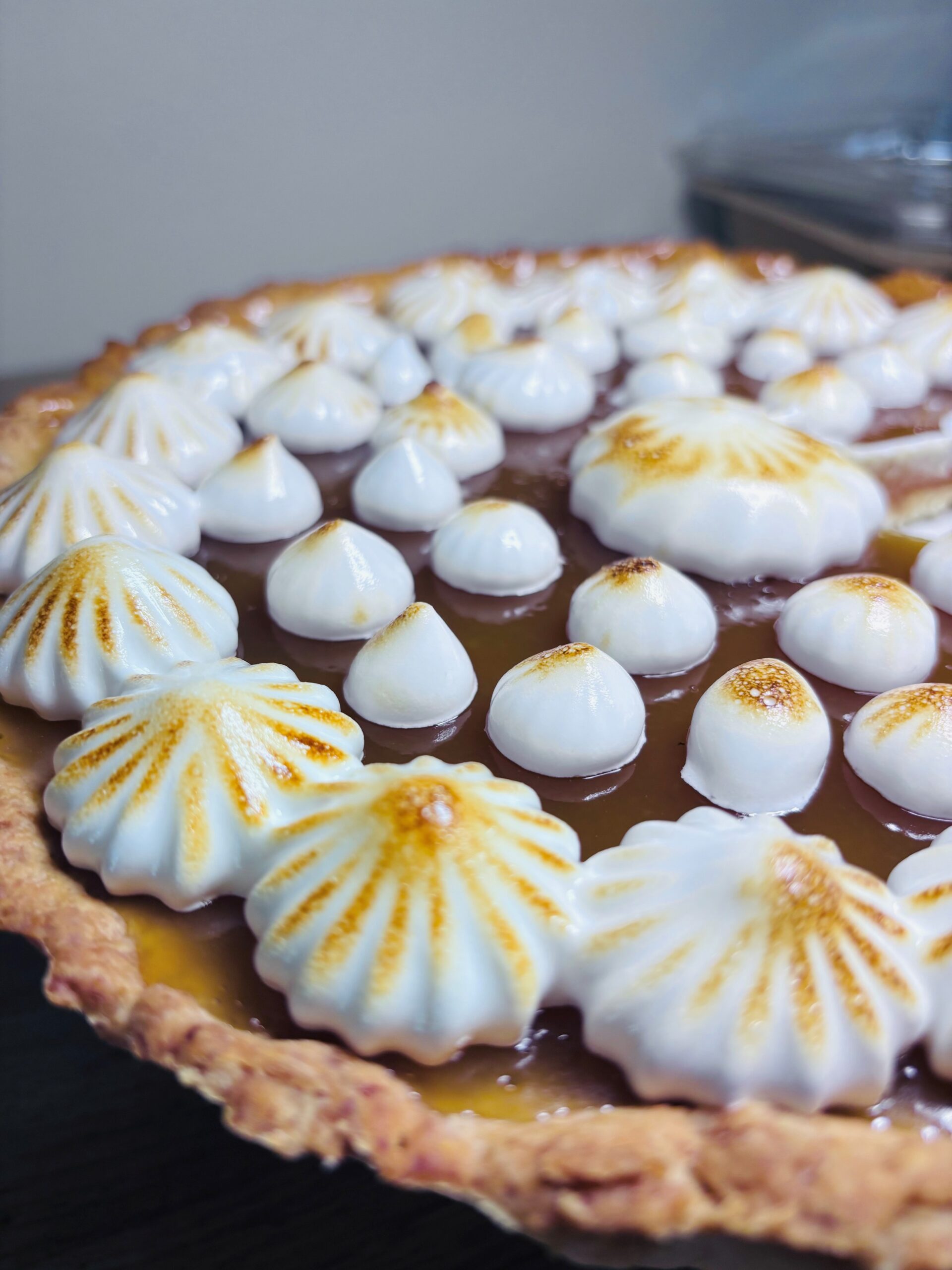 Tartelettes au yuzu meringuée