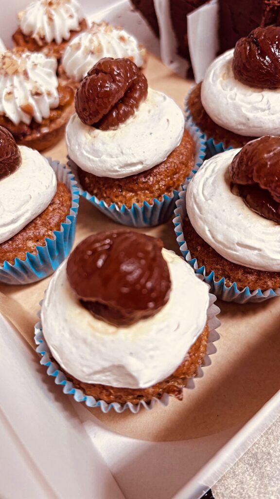 Chestnut muffins